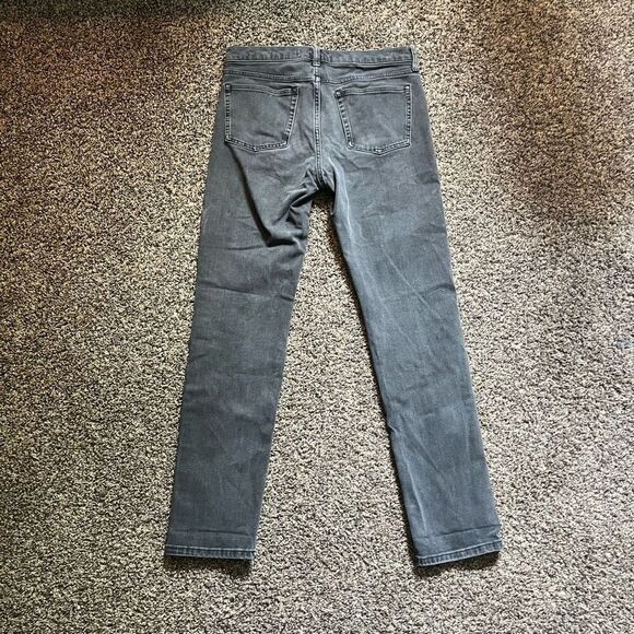 Everlane Jeans Men's 30x32 Washed Black Denim Slim Fit‎ Zip Fly Casual Wear - Picture 6 of 6